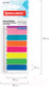 Миниатюра изображения товара Стикеры канцелярские Brauberg Неоновые / 126700