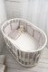 Миниатюра изображения товара Бортик в кроватку Perina Lovely Dream / ЛД1/4-04.6 (серый)