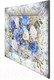 Миниатюра изображения товара Картина Декарт Абстракция белые и синие розы-1 8Л3050 (в раме)