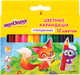 Миниатюра изображения товара Набор цветных карандашей Юнландия Малыши-карандаши / 181376 (12цв)