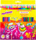 Миниатюра изображения товара Набор цветных карандашей Юнландия Карнавал / 181686 (24цв)
