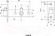 Миниатюра изображения товара Защелка врезная Аллюр L45-8 CР (хром)