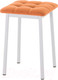 Миниатюра изображения товара Табурет AMC Comfort 7.5.4 (ткань терракот/серебристый)