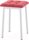 Миниатюра изображения товара Табурет AMC Comfort 7.5.8 (ткань красный/серебристый)