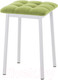 Миниатюра изображения товара Табурет AMC Comfort 7.5.11 (ткань фисташковый/серебристый)