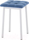 Миниатюра изображения товара Табурет AMC Comfort 7.5.12 (ткань синий/серебристый)