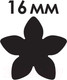 Миниатюра изображения товара Фигурный дырокол Остров Сокровищ Цветок / 227152 (16мм)
