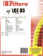 Миниатюра изображения товара Комплект пылесборников для пылесоса Filtero Standard LGE 03 (5шт)