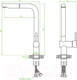 Миниатюра изображения товара Смеситель Laveo Luna BLZ769D
