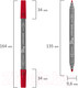 Миниатюра изображения товара Фломастеры Brauberg Premium Dual-Tip / 151946 (10шт)