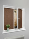 Миниатюра изображения товара Рулонная штора Lm Decor Жаккард LM 66-09 220x185 (светло-коричневый)