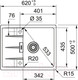 Миниатюра изображения товара Мойка кухонная Franke CNG 611/211-62 (114.0639.679)