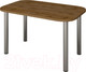 Миниатюра изображения товара Обеденный стол Senira Р-001-01 (дуб вотан/хром)