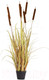 Миниатюра изображения товара Искусственное растение Merry Bear Home Decor Микс трава-рогоз желтеющий / KD4053-135-22