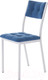 Миниатюра изображения товара Стул AMC Comfort 3.5.12 (ткань синий/серебристый)
