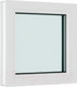 Миниатюра изображения товара Окно ПВХ Brusbox Одностворчатое глухое 3 стекла (950x950x70)