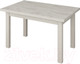 Миниатюра изображения товара Обеденный стол Senira Кастусь 100-130x60 (сосна монрепо/белый)