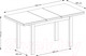 Миниатюра изображения товара Обеденный стол Senira Кастусь 100-130x60 (белый/венге)