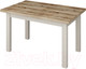 Миниатюра изображения товара Обеденный стол Senira Кастусь 100-130x60 (береза сандал/белый)
