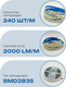 Миниатюра изображения товара Светодиодная лента Truenergy 24V-240D 19.2W/m 6000K IP20 / 16508 (5м)