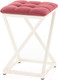 Миниатюра изображения товара Табурет AMC Comfort 8.3.8 (ткань красный/слоновая кость)