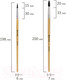Миниатюра изображения товара Набор кистей Brauberg Беличья / 200217 (5шт)