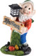 Миниатюра изображения товара Фигурка для сада Park Гном с фонарем и табличкой Привет / 169417