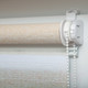Миниатюра изображения товара Рулонная штора Lm Decor Дабл ДН LB 55-01 130x170 (белый/бежевый)