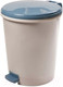 Миниатюра изображения товара Мусорное ведро Альтернатива М7992 (12л, светло-серый)