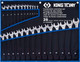 Миниатюра изображения товара Набор ключей King TONY 12D26MRN
