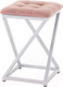Миниатюра изображения товара Табурет AMC Comfort 8.5.7 (ткань розовый/серебристый)