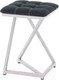 Миниатюра изображения товара Табурет AMC Comfort 9.5.1 (ткань черный/серебристый)