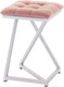 Миниатюра изображения товара Табурет AMC Comfort 9.5.7 (ткань розовый/серебристый)