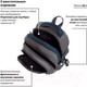 Миниатюра изображения товара Рюкзак Brauberg MainStream 2 / 224446 (серо-синий)