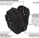 Миниатюра изображения товара Рюкзак Brauberg Relax 3 / 224455 (черный)
