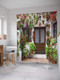 Миниатюра изображения товара Шторка-занавеска для ванны JoyArty Цветочная выставка / sc_908