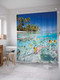 Миниатюра изображения товара Шторка-занавеска для ванны JoyArty Рыбы под берегом / sc_2750