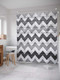 Миниатюра изображения товара Шторка-занавеска для ванны JoyArty Будничный зигзаг / sc_4316