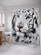 Миниатюра изображения товара Шторка-занавеска для ванны JoyArty Белый тигр / sc_12734