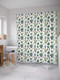 Миниатюра изображения товара Шторка-занавеска для ванны JoyArty Маленькие кактусы / sc_122816