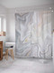 Миниатюра изображения товара Шторка-занавеска для ванны JoyArty Мраморные волны / sc_37017
