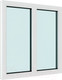 Миниатюра изображения товара Окно ПВХ Rehau Двухстворчатое глухое 3 стекла (1650x1650x70)
