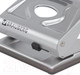 Миниатюра изображения товара Дырокол Brauberg Metallic / 224339 (серебристый)