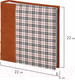 Миниатюра изображения товара Фотоальбом Brauberg Шотландка / 391192
