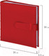 Миниатюра изображения товара Фотоальбом Brauberg 391193 (красный)