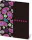 Миниатюра изображения товара Фотоальбом Brauberg Пейсли / 390668 (черный/розовый)