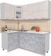 Миниатюра изображения товара Кухонный гарнитур Интерлиния Мила 12x19 (вудлайн кремовый/бетон/бискайская сосна)