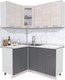 Миниатюра изображения товара Кухонный гарнитур Интерлиния Мила 12x15 (вудлайн кремовый/антрацит/бискайская сосна)