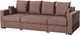 Миниатюра изображения товара Диван Мебельград Бостон 2800 Стандарт (аликанте коричневый)