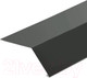 Миниатюра изображения товара Планка карнизная Технониколь 100x50x10x2000 RAL 7024